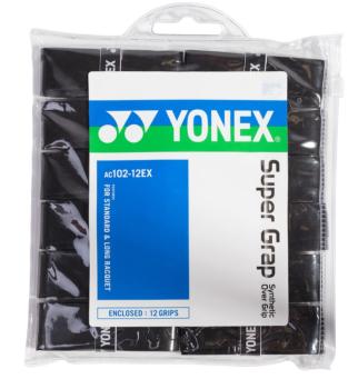 Yonex SuperGrap AC 102 (12er Pack) BLACK